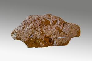 Locally made mullion brick for leaded casement window, 1667